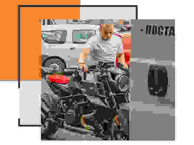 Перевозка мотоцикла по России - Услуги Перевозка-Блч