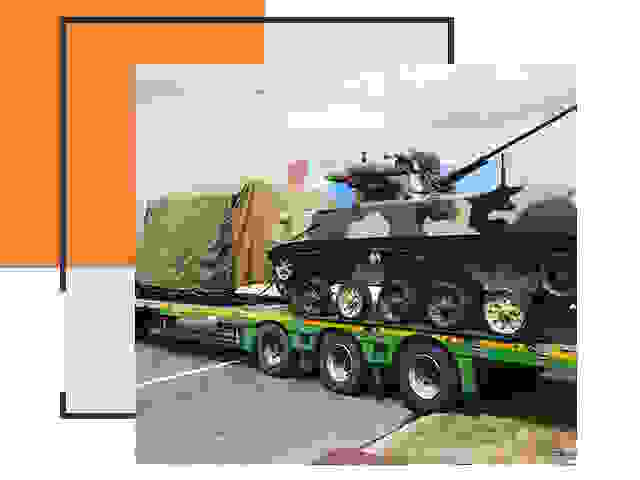 Перевозка военной техники в Белореченске